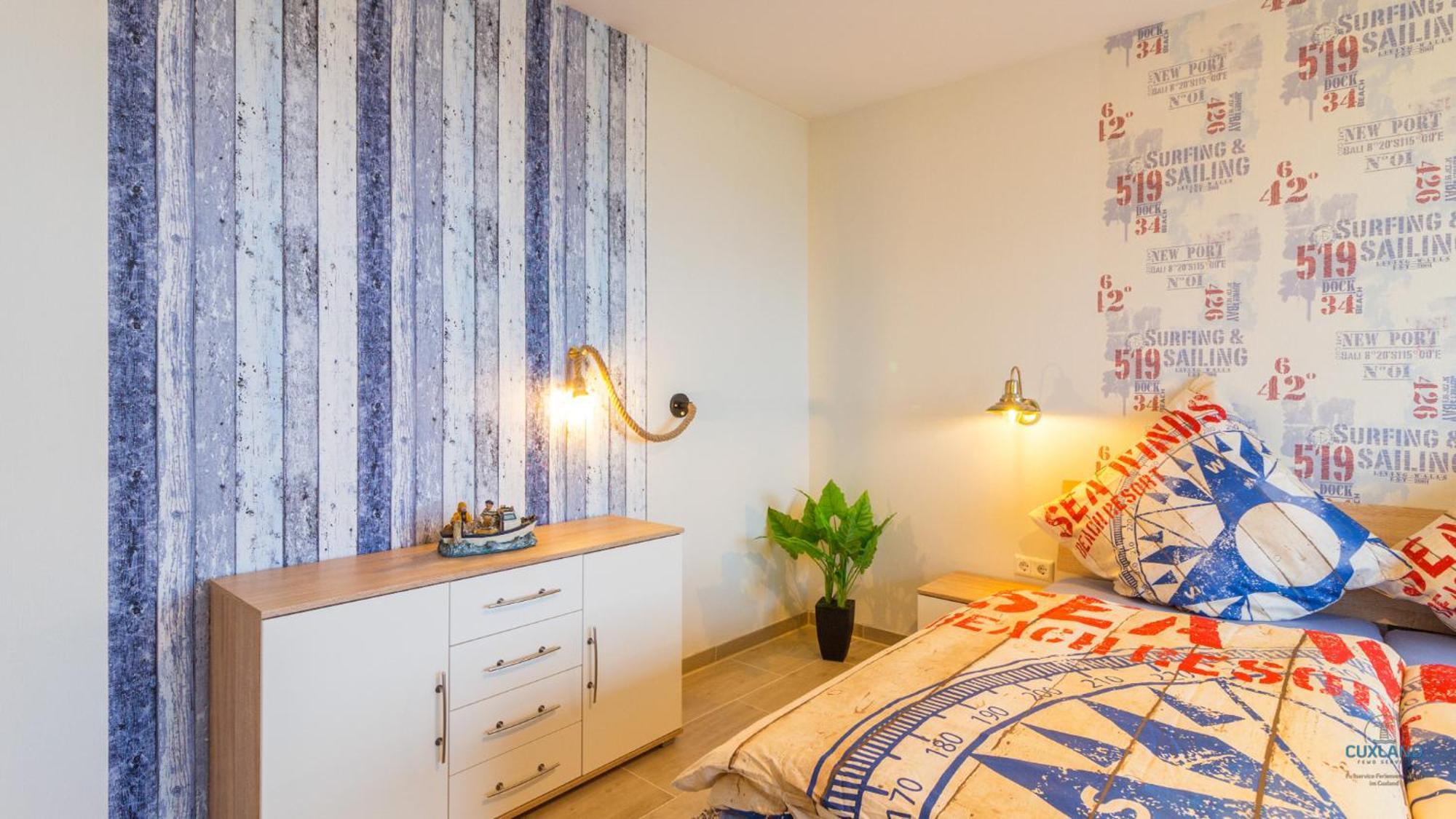 Urlaub Mit Seesicht Haus Nautic Whg.709 Cuxhaven Exterior photo